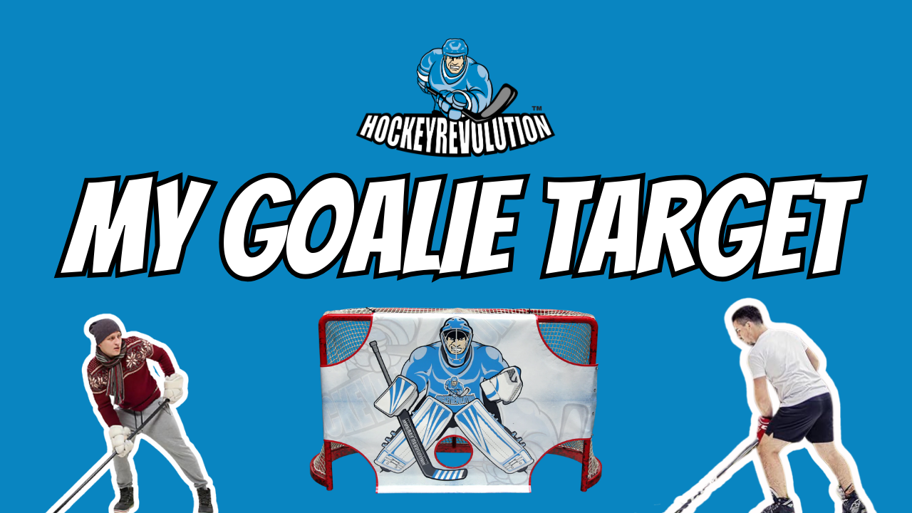 Train your shooting together with My Goalie Target